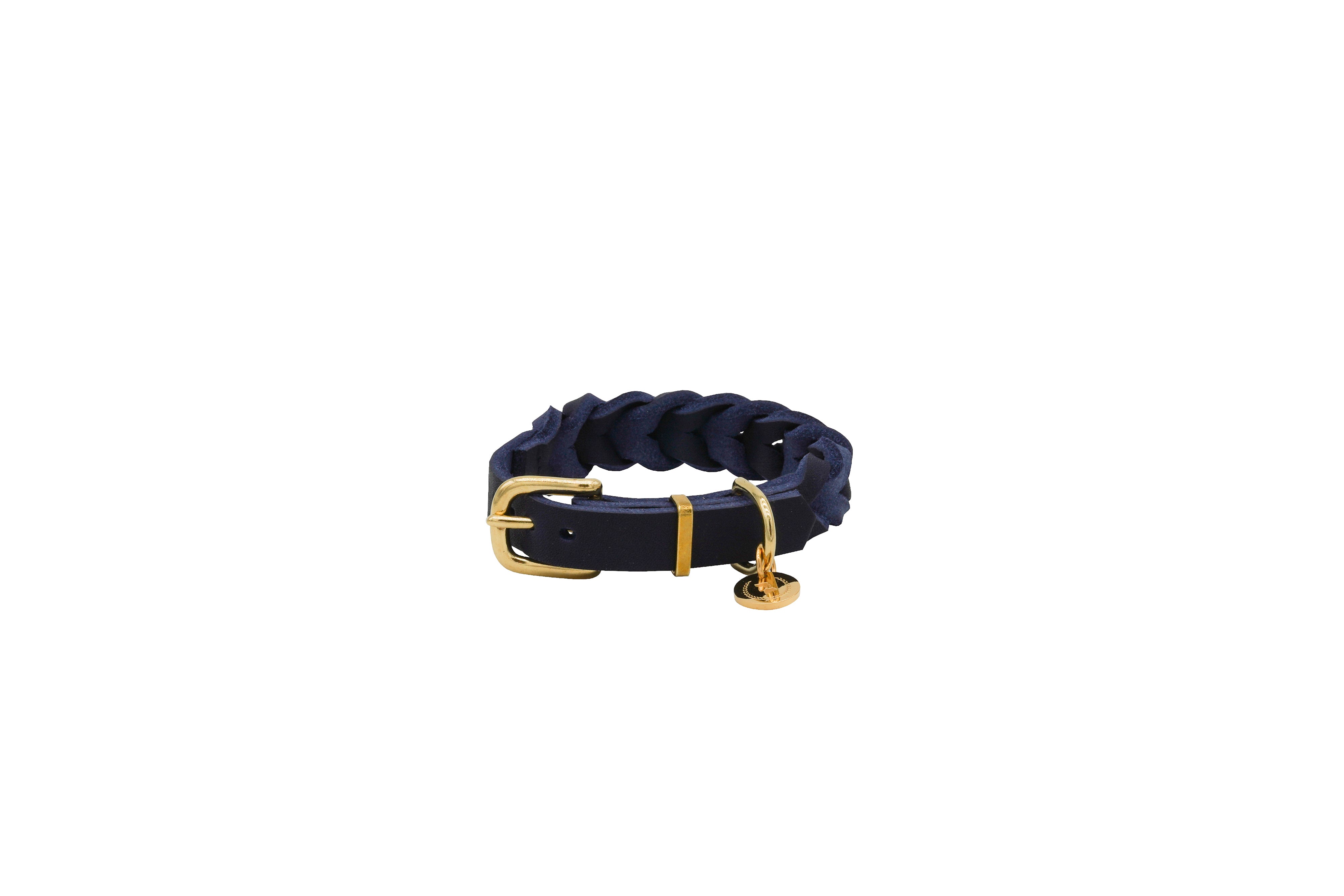 Fettlederhalsband Brida small