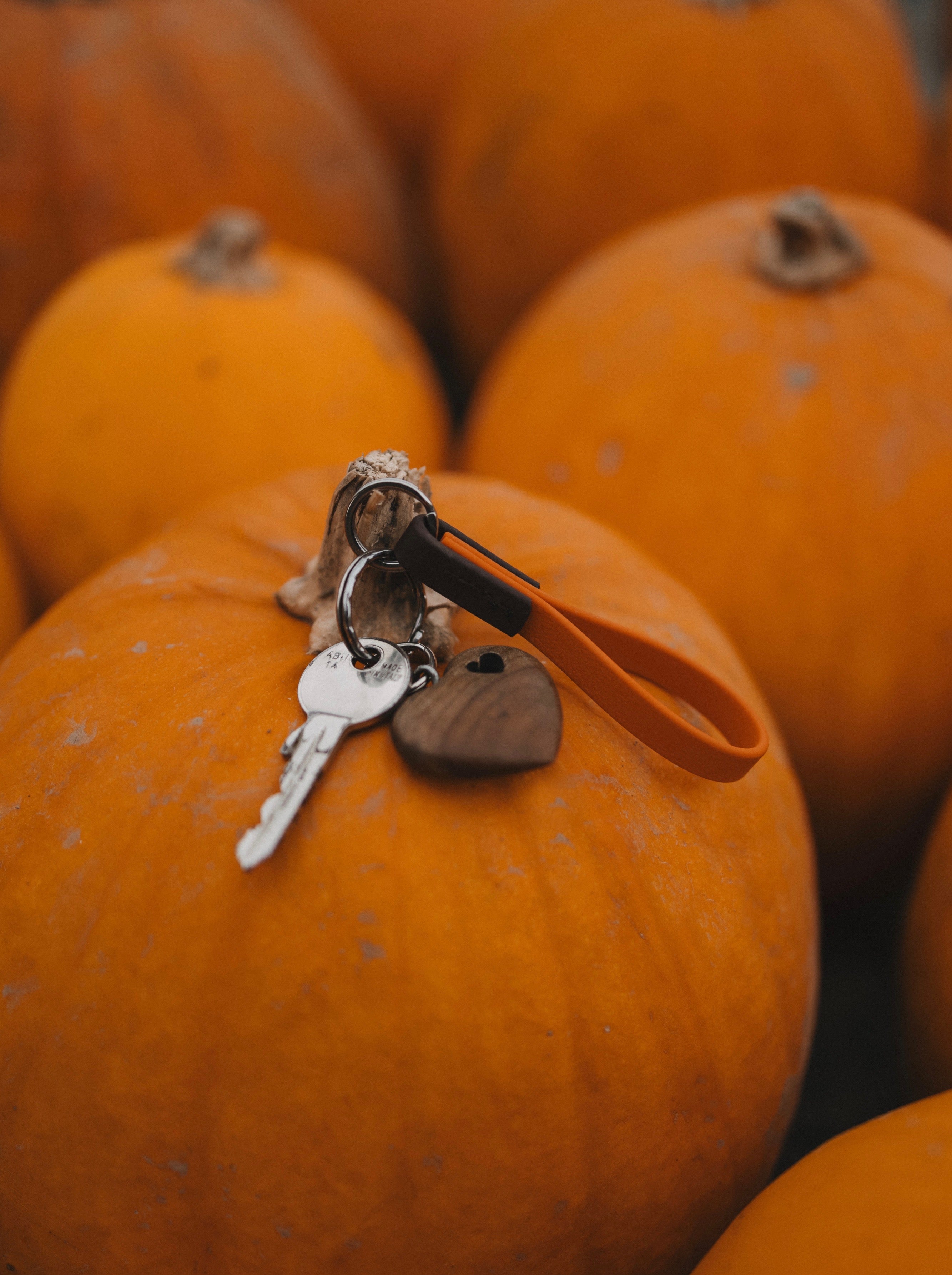 <transcy>Fat leather key ring small</transcy>