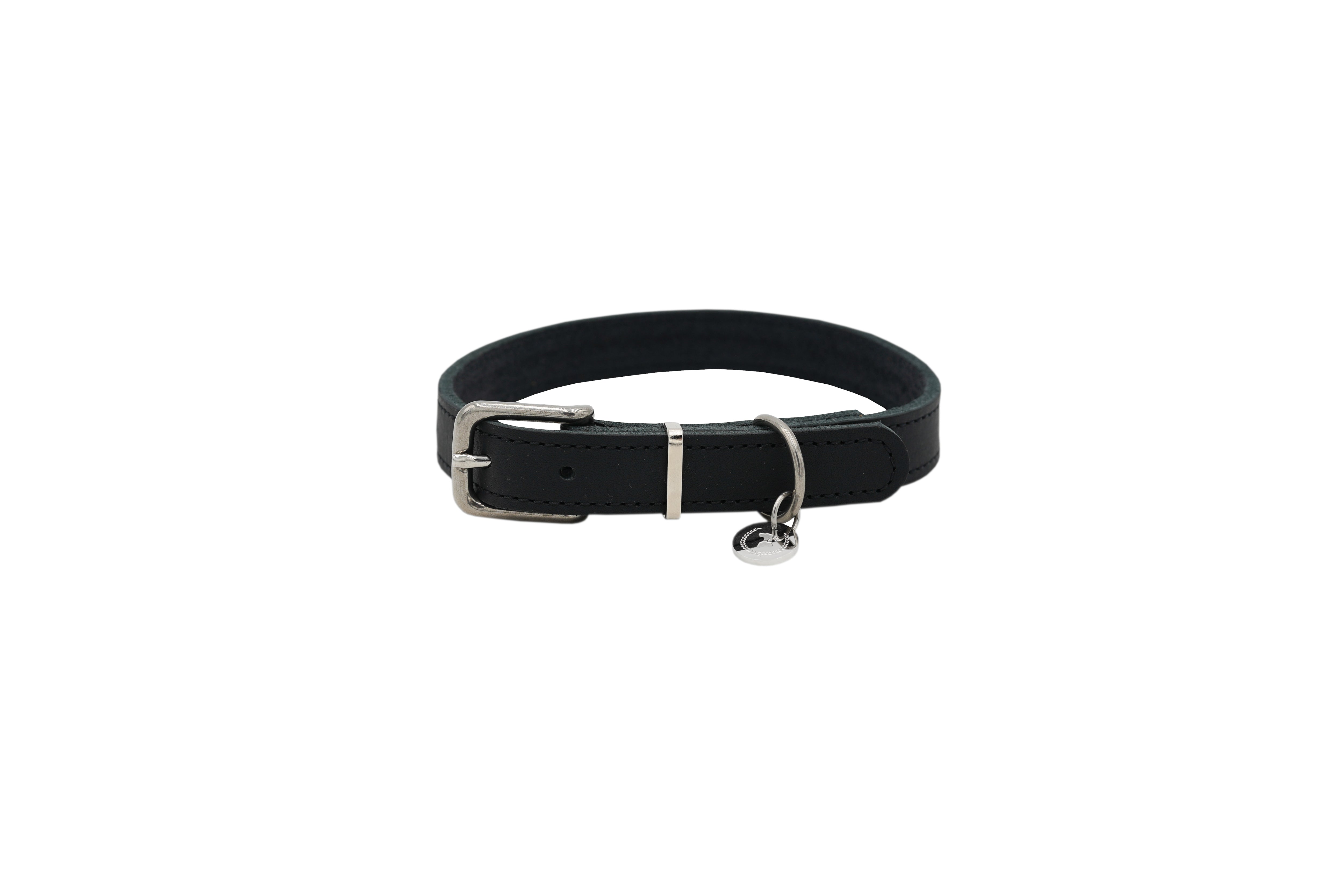 Fettlederhalsband Classic individuell