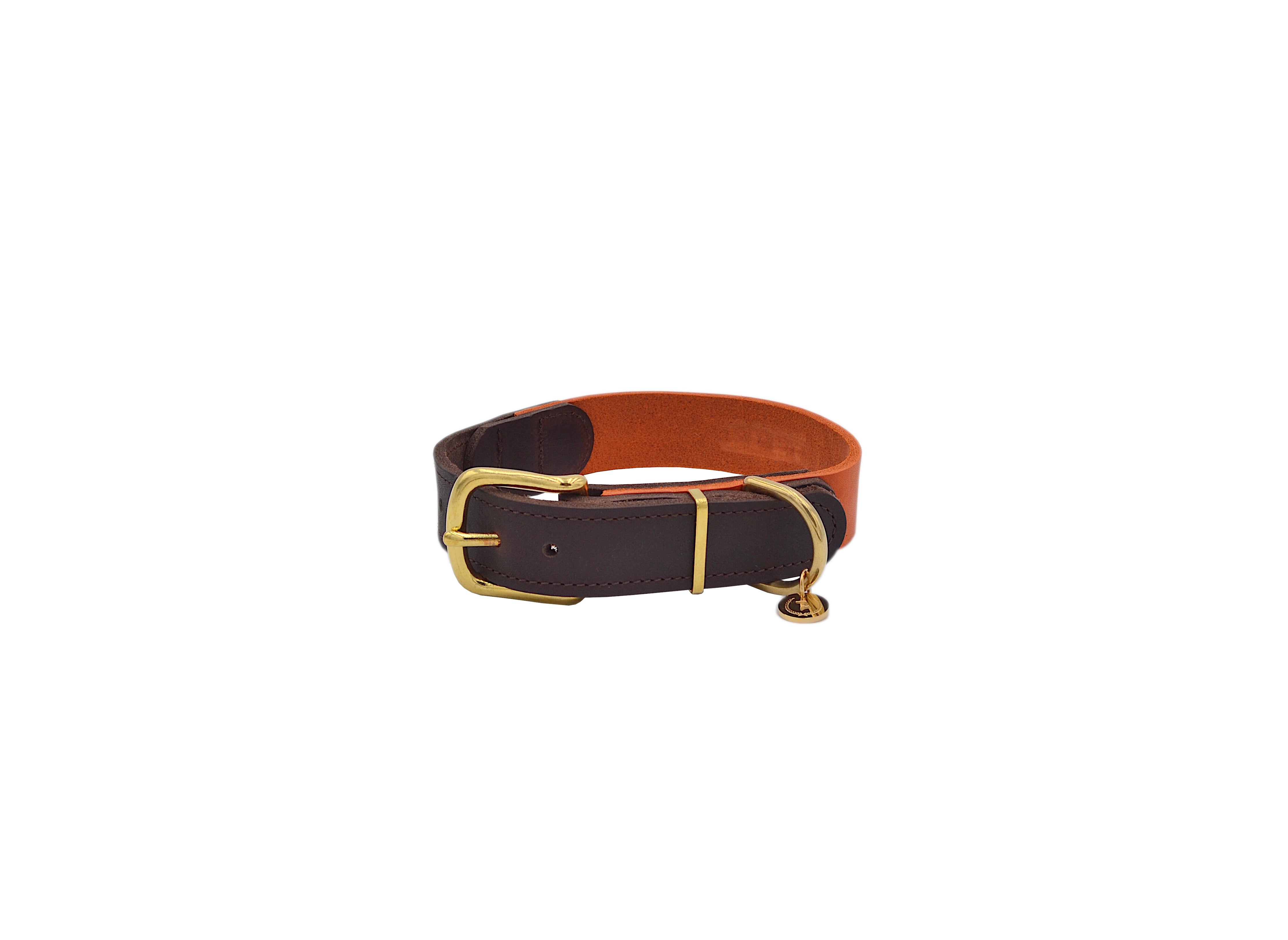 Fettlederhalsband Maddison individuell