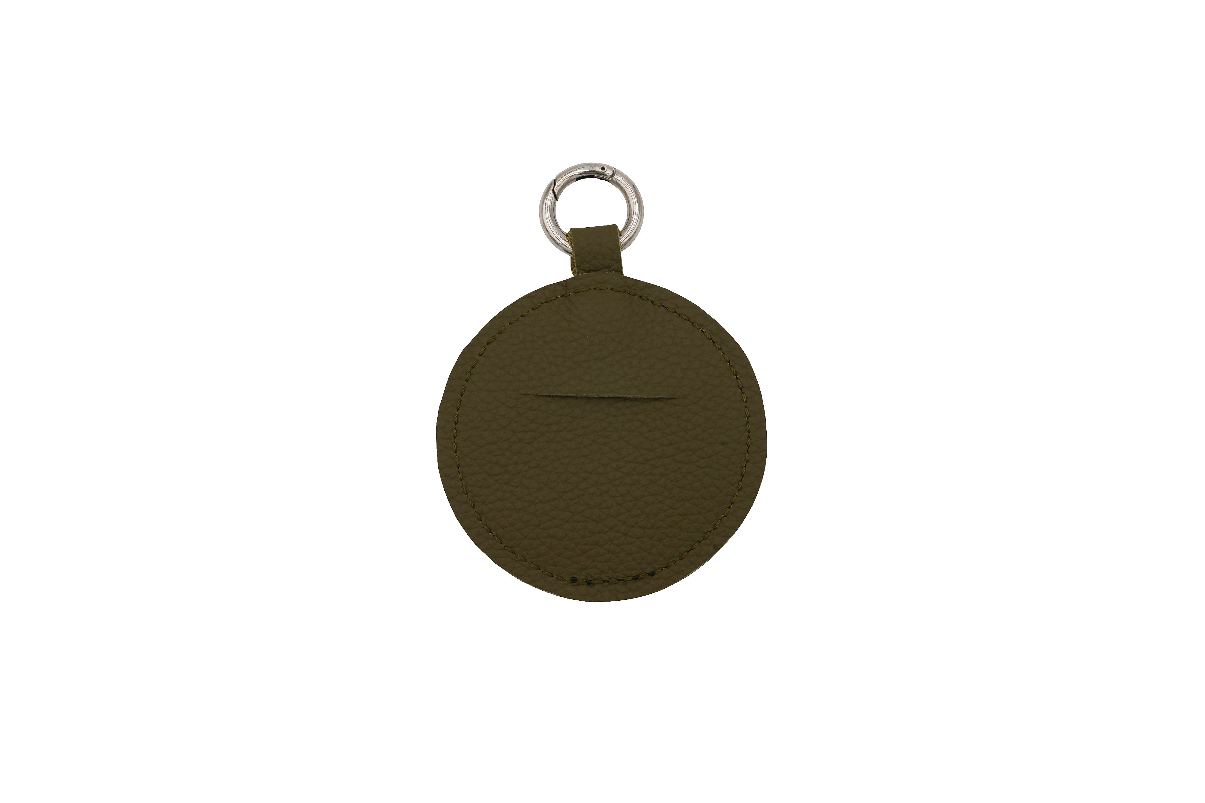 <transcy>Fat leather key ring small</transcy>